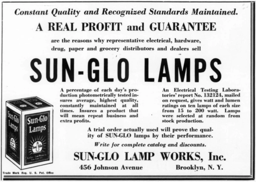 SunGlo Lamp Works, Inc. Wiki Fandom