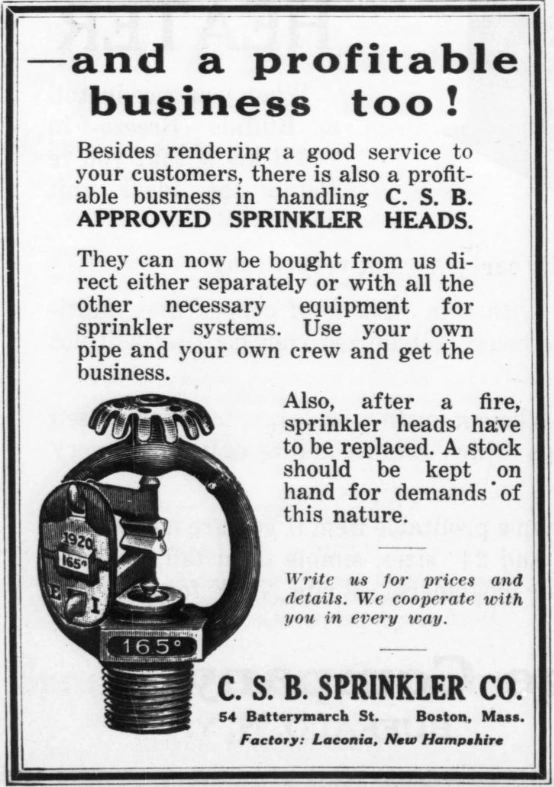 C. S. B. Sprinkler Company Wiki Fandom