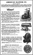 Company profile from the 1916 edition of Condensed Catalogues of Mechanical Equipment