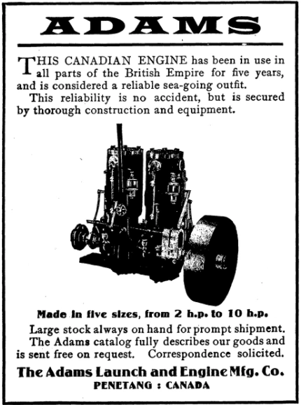 Adams Launch & Engine Manufacturing Company | MyCompanies Wiki | Fandom