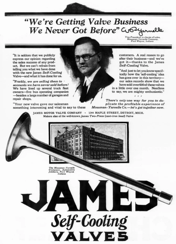 James Motor Valve Company | MyCompanies Wiki | Fandom