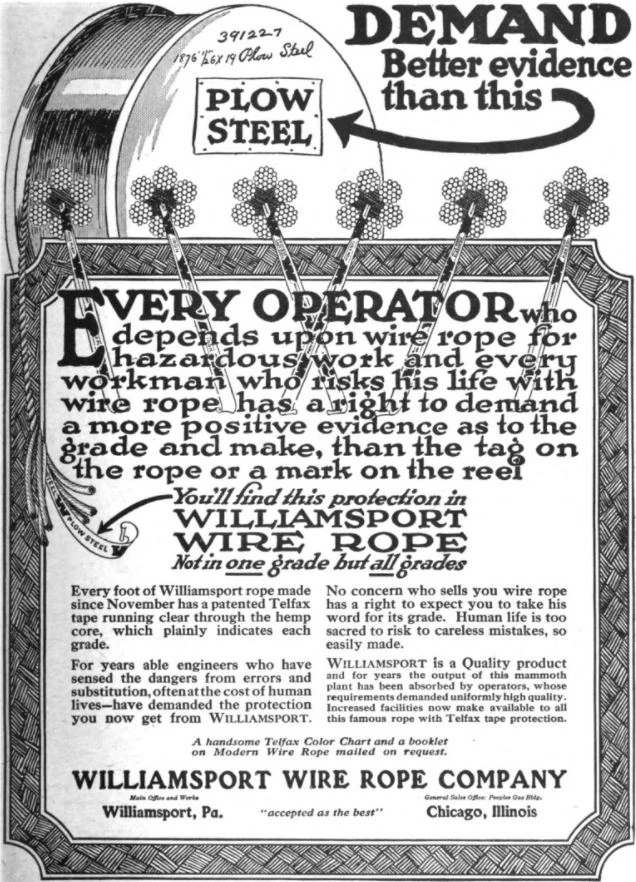Williamsport Wire Rope Company Wiki Fandom