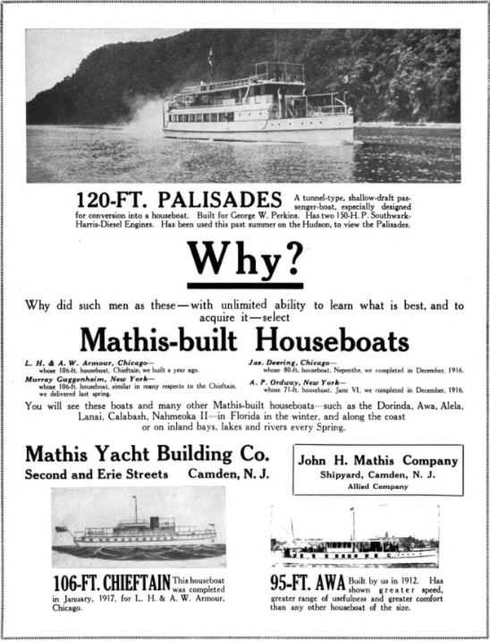 mathis yacht building company