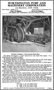 Company profile from the 1916 edition of Condensed Catalogues of Mechanical Equipment