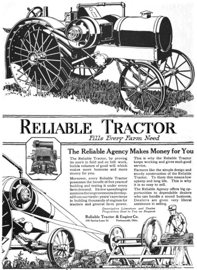 Reliable Tractor & Engine Company | MyCompanies Wiki | Fandom