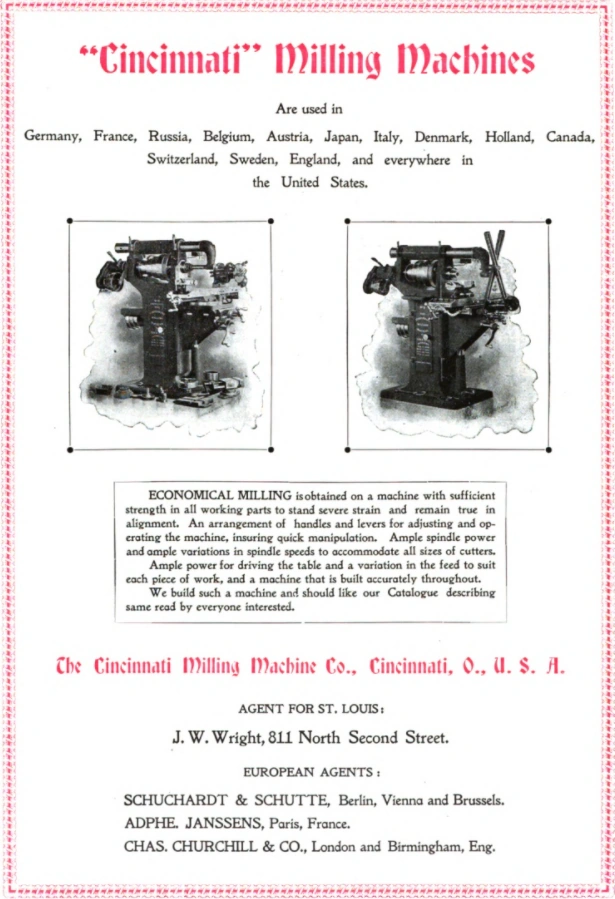 Cincinnati Milling Machine Company Wiki Fandom