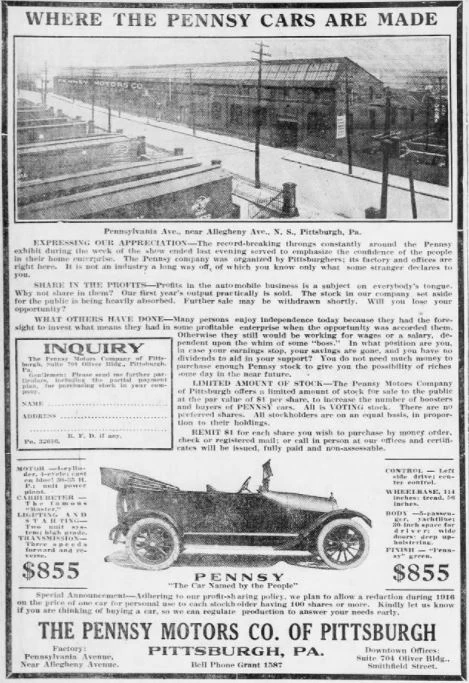 Pennsylvania Motor Car Company | MyCompanies Wiki | Fandom