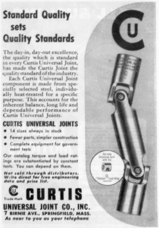 Curtis Universal Joint Company Wiki Fandom