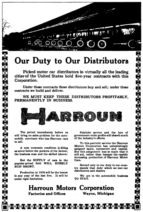 Harroun Motors Corporation | MyCompanies Wiki | Fandom