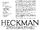 J. F. Heckman & Company