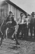 This is a picture with my grandpa when he worked at the So West Cotton Co in 1921. (Goodyear, Arizona)