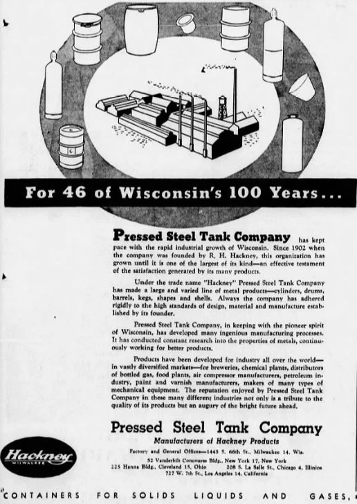 Pressed Steel Tank Company Wiki Fandom