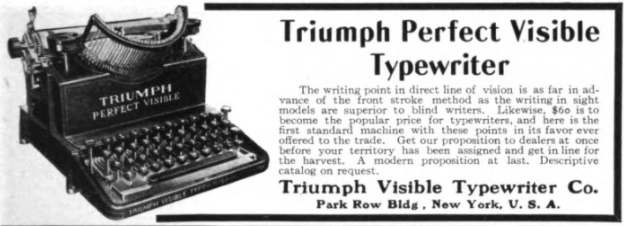 Triumph Visible Typewriter Company | MyCompanies Wiki | Fandom
