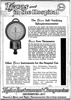 Tycos Recording Thermometer Taylor Instrument Companies -  Norway