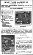 Company profile from the 1916 edition of Condensed Catalogues of Mechanical Equipment