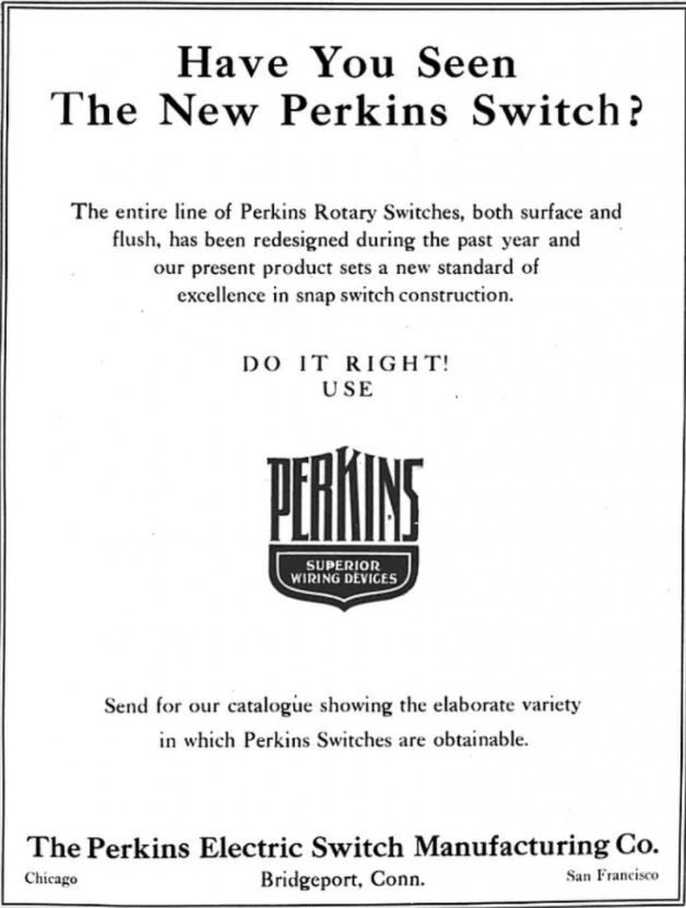 Perkins Electric Switch Manufacturing Company Wiki Fandom