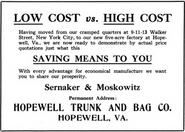 Trunks, Leather Goods & Umbrellas (January 1920)