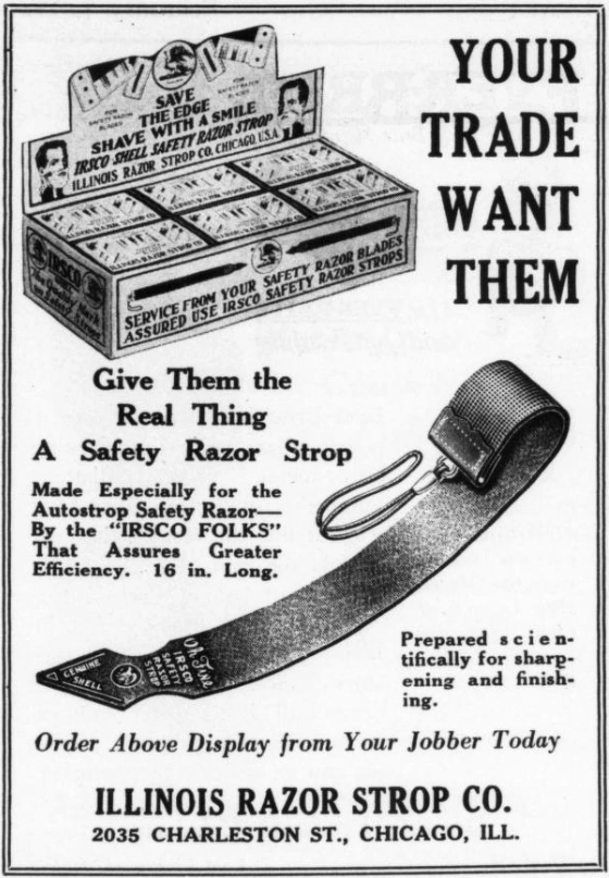 Illinois Razor Strop Company Wiki Fandom