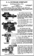 Company profile from the 1916 edition of Condensed Catalogues of Mechanical Equipment