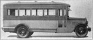 1928 21-passenger streetcar-type bus