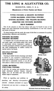 Company profile from the 1916 edition of Condensed Catalogues of Mechanical Equipment