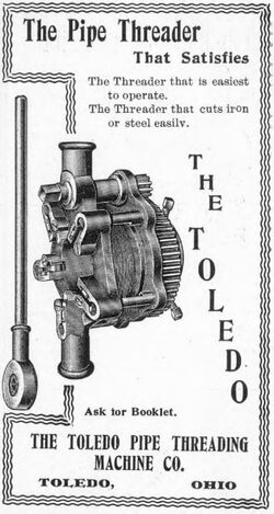 Toledo pipe threader best sale