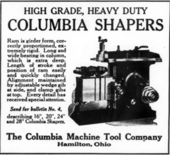 Columbia Machine Tool Company Wiki Fandom