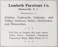 Pocket Directory of the Furniture Manufacturers of the Southern States (1923)