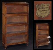 Nicholson Sectional oak bookcase