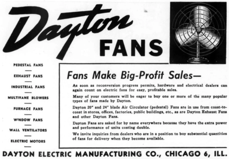 Dayton Electric Manufacturing Company Wiki Fandom