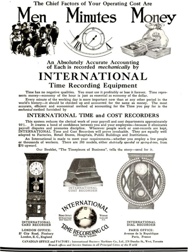 International Time Recording Company Wiki Fandom