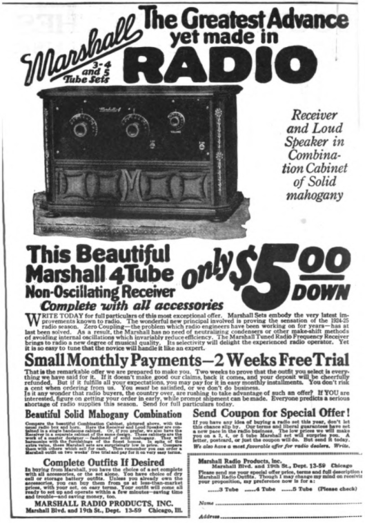 Marshall Radio Products, Inc. Wiki Fandom