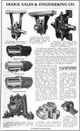 Company profile from the 1916 edition of Condensed Catalogues of Mechanical Equipment