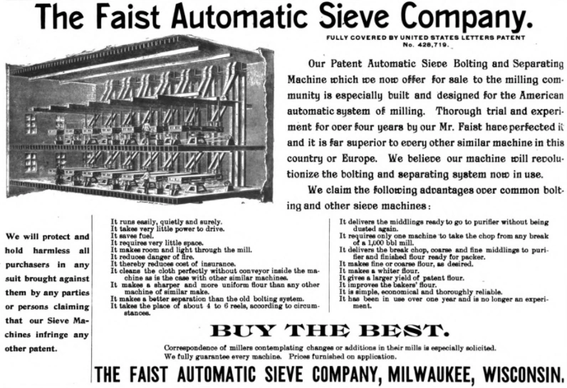Faist Automatic Sieve Company Wiki Fandom