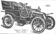 1903 Reber "Type IV" Model A Touring