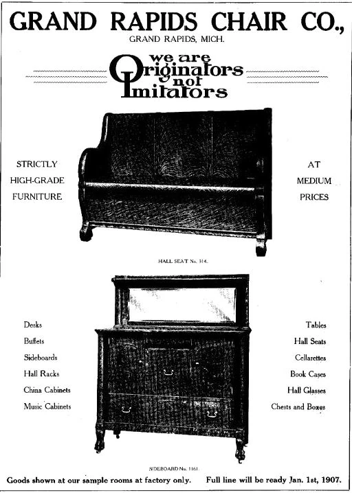 Grand Rapids Chair Company Wiki Fandom