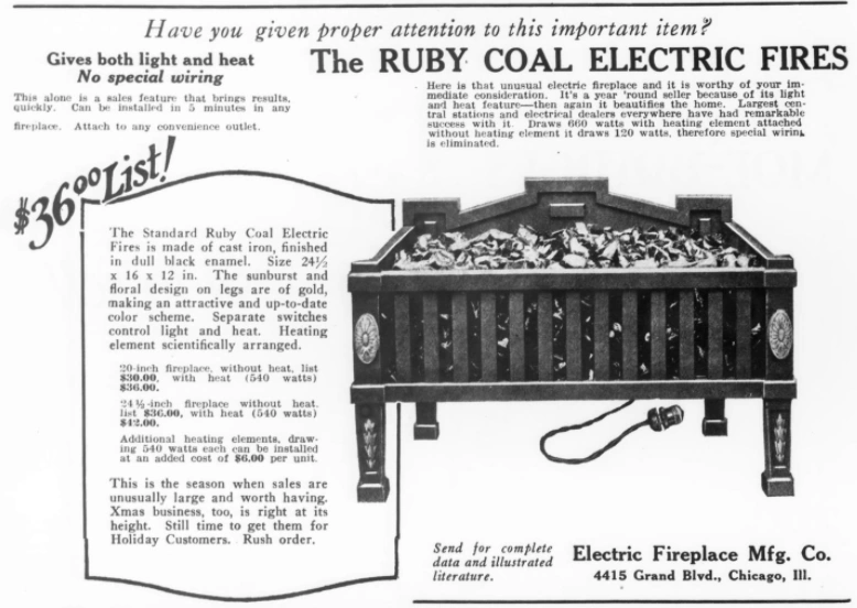 Electric Fireplace Manufacturing Company Wiki Fandom