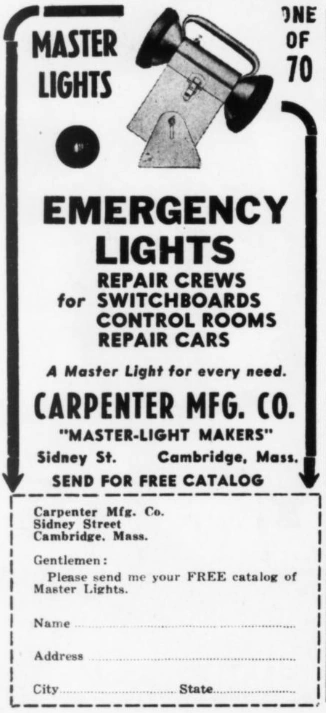 Carpenter Manufacturing Company (MA) | MyCompanies Wiki | Fandom