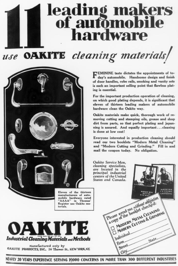 Oakite Products, Inc. | MyCompanies Wiki | Fandom