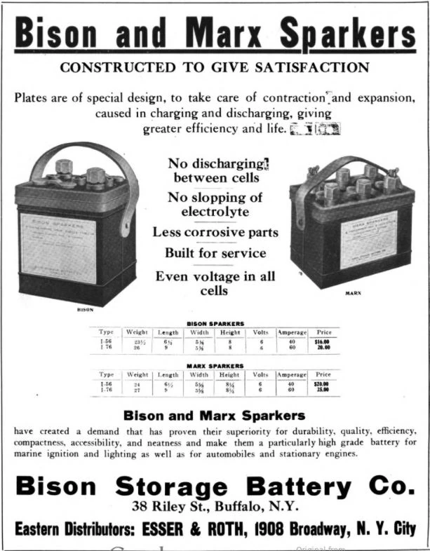 Bison Storage Battery Company Wiki Fandom