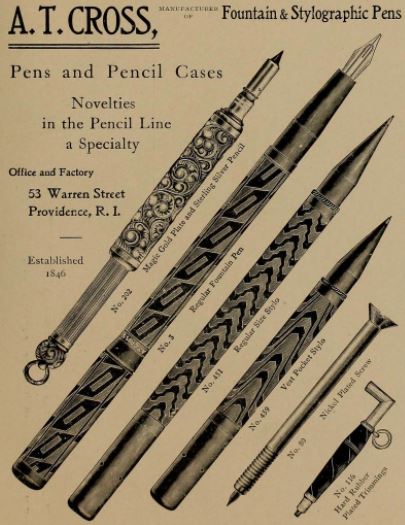 A. T. Cross Pencil Company | MyCompanies Wiki | Fandom
