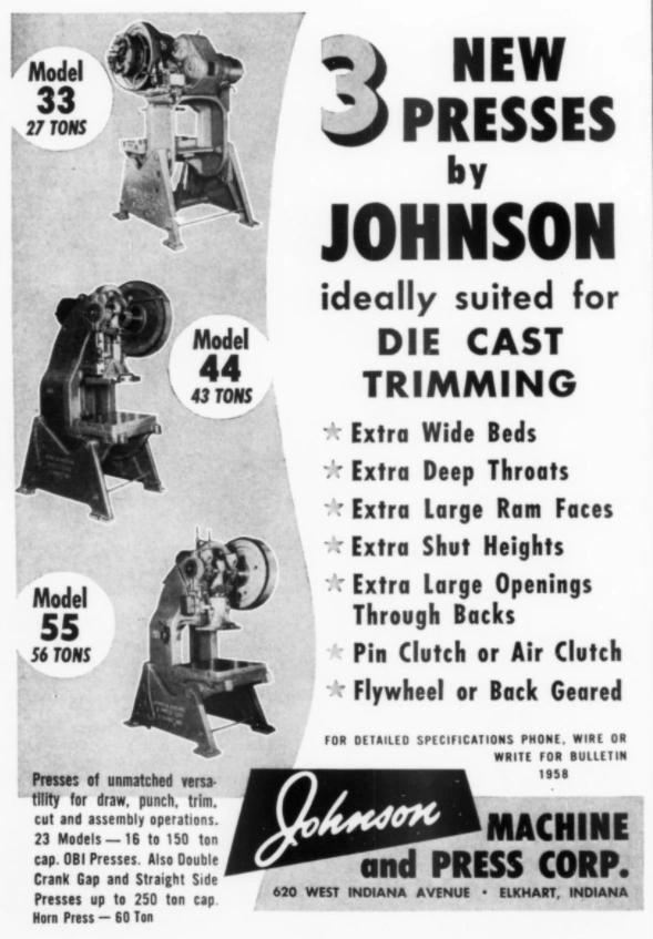 Johnson Machine & Press Corporation Wiki Fandom