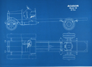 Acason Model M 5-ton Blueprint (ca. 1920)