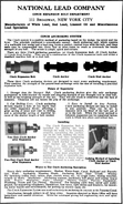 Company profile from the 1916 edition of Condensed Catalogues of Mechanical Equipment