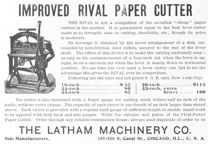 Latham Machinery Company Wiki Fandom