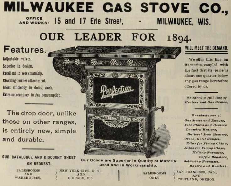 Milwaukee Gas Stove Company Wiki Fandom
