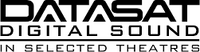 Datasat digital sound in selected theatres logo