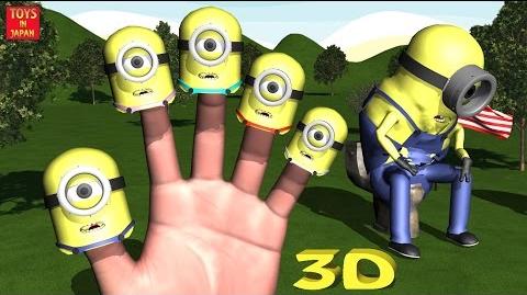 Minions Finger Family Song, Nursery Rhyme for Children