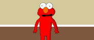 Elmo in Wooden Underwood Enterprises