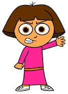 Dora in her "MYCUN" appearance